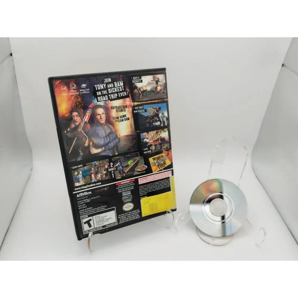 Tony Hawk's Underground 2 Nintendo GameCube Tested Working
